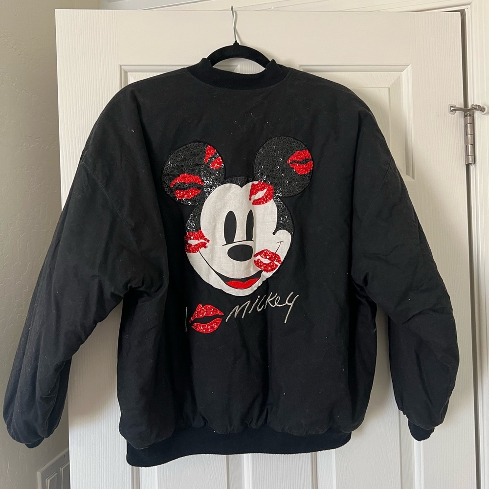 Vintage Mickey & Co bomber jacket - Mickey Kisses